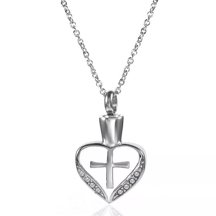 Always In My Heart Jesus Pendant Necklace
