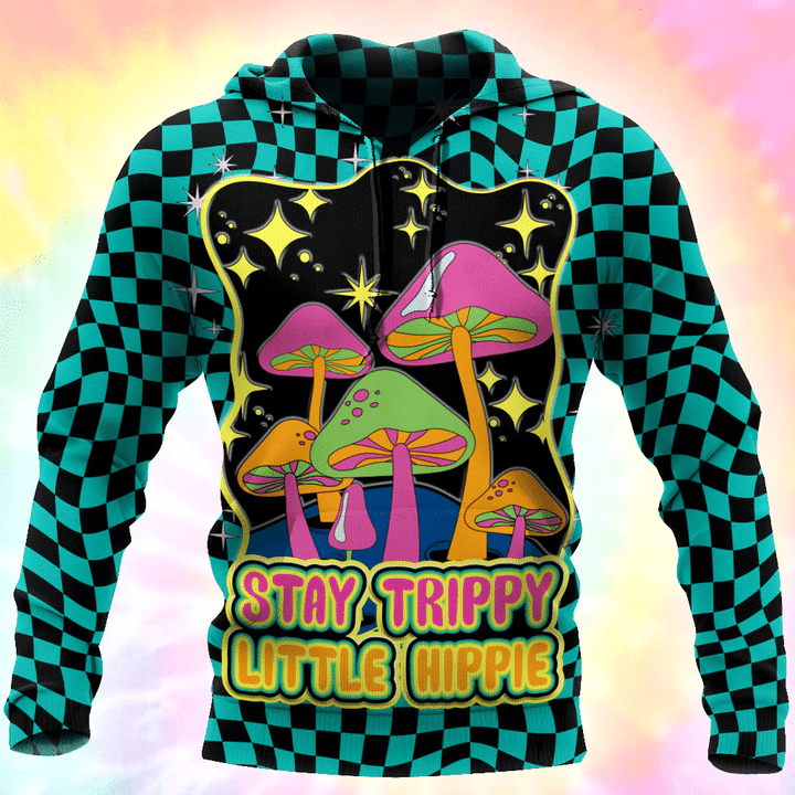 Stay Trippy Little Hippie 3D All Over Printed Shirts 862