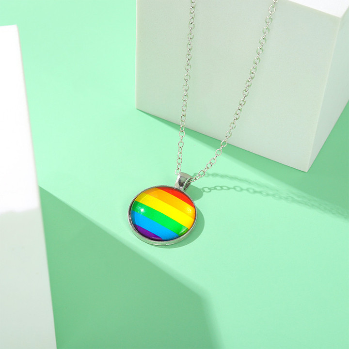 LGBT Necklace Rainbow