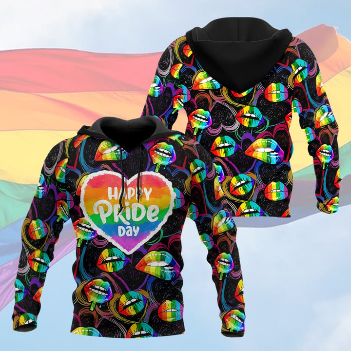 LGBT Happy Pride Day 3D All Over Printed Shirts 869