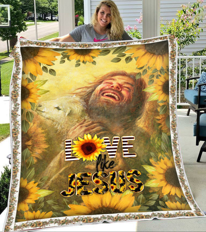Love Like Jesus Quilt and Blanket 143