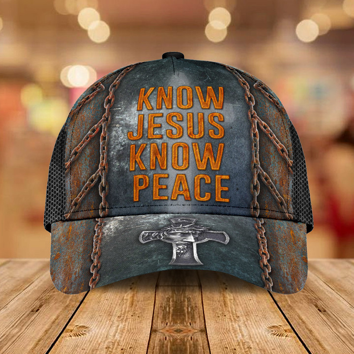 Know Jesus Know Peace Classic Cap 307