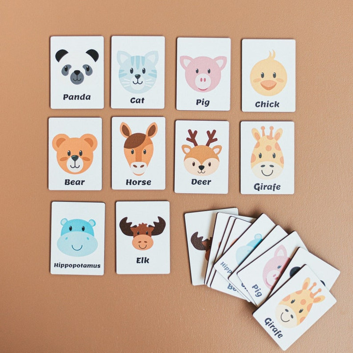 Memory Cards With Animals