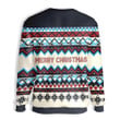 Merry Christmas Ugly Seamless Pattern EZ22 1610 All Over Print Sweatshirt