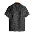 Black And Grey Seamless Floral Goth Style EZ20 2610 Hawaiian Shirt