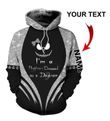 Personalized Halloween Gift 3D Hoodie I'm A Nightmare Dressed As A