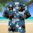 Black Angus Cow Pattern Hawaii Shirts