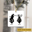 Motorcycle Son And Dad Personalized Ornament