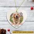 Personalized Memorial Gift For Loss Of Dog Cat Ornament