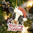 Cow Moorry Christmas Shape Ornament