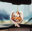 Pitbull was protected by angels Two Sides Ornament
