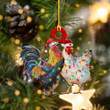 Chickens Light Christmas Shape Ornament PANORN0043