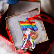 Lgbt Santa Pride Christmas Ornament PANORN0018
