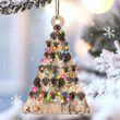 English Mastiff Lovely Tree Christmas 2 sides Ornament