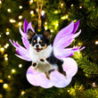 Chihuahua and wings gift for her gift for him gift for Chihuahua lover ornament