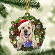 Labrador Retriever and Christmas gift for her gift for him gift for Labrador Retriever lover ornament
