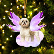 Shih Tzu and wings gift for her gift for him gift for Shih Tzu lover ornament