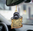 Gorilla get in two sided ornament