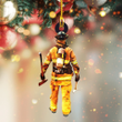 Firefighter Gift Christmas Ornament