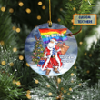 Personalized Pride Christmas Ornament