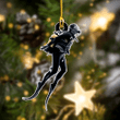 Scuba Diving Christmas Ornament