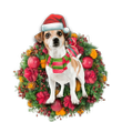 Jack Russel Terrier Christmas Ornament 6