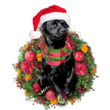 Patterdale Terrier Christmas Ornament