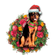 Rottweiler Christmas Ornament 6