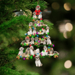 Shih Tzu Christmas Ornament 2