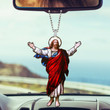 Jesus In Red Christmas Ornament