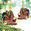God Bless America Christmas Ornament