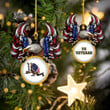 US Veteran Christmas Ornament