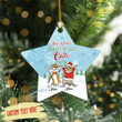 Personalized Dear Santa We've Been Really Good This Year Christmas Ornament