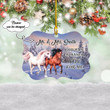 Personalized God Has Planned You For Me Christmas Ornament