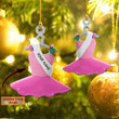 Personalized Ballet Christmas Ornament