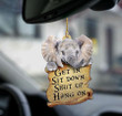 Elephant Get In Sit Down 2 Sides Ornament