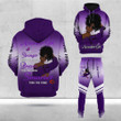 Personalized Black Girl Birthday Month 3D Hoodie & Long Pants I'm A November Girl