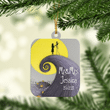 Personalized Jack Sally Ornament Nightmare Before Christmas