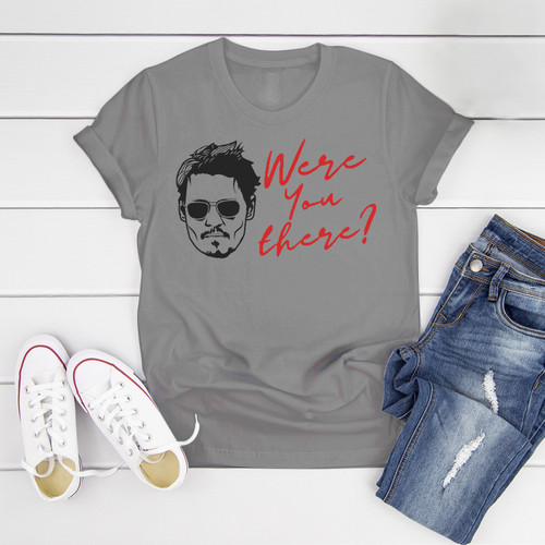 Were You There Johnny Depp T-Shirt PAN2TS0206