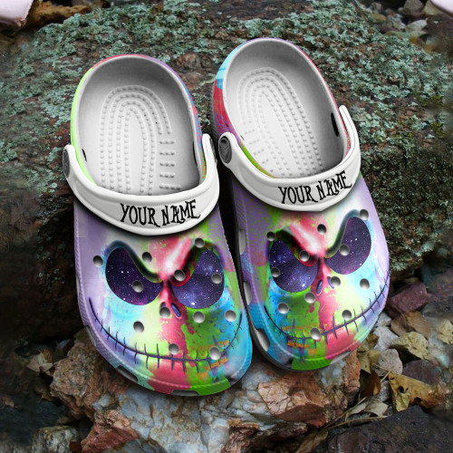 Personalized Nightmare Before Christmas Crocs Jack Classic Clogs Shoes