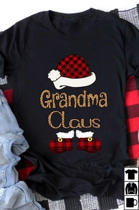 Grandma Claus Gift For Christmas Tshirt PAN2TS0185