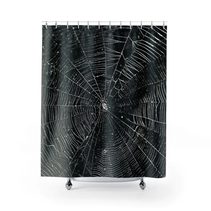 Spiderweb Shower Curtain
