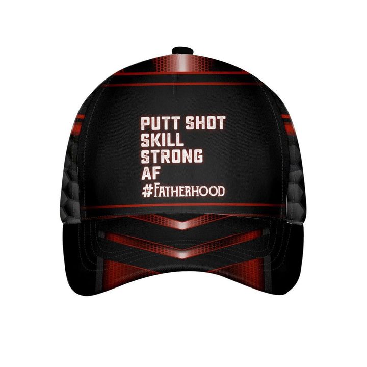 Putt Shot Skill Strong Af Golf Dad Cap