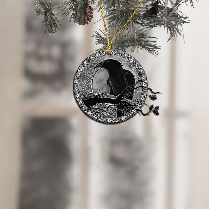 Raven Black Ornament PANORN0003