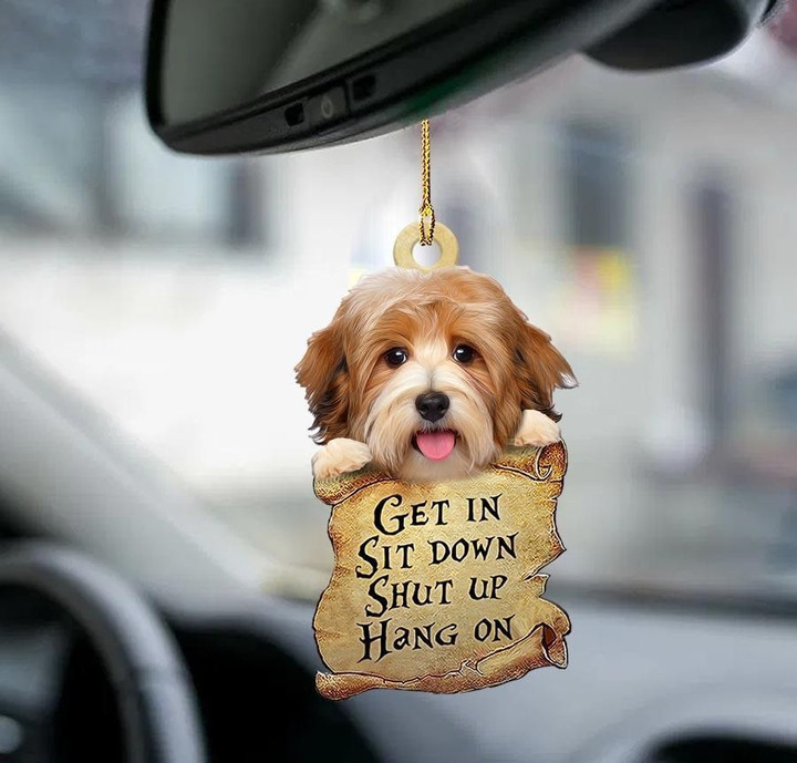 Havanese Get in Sit down 2 sides Ornament