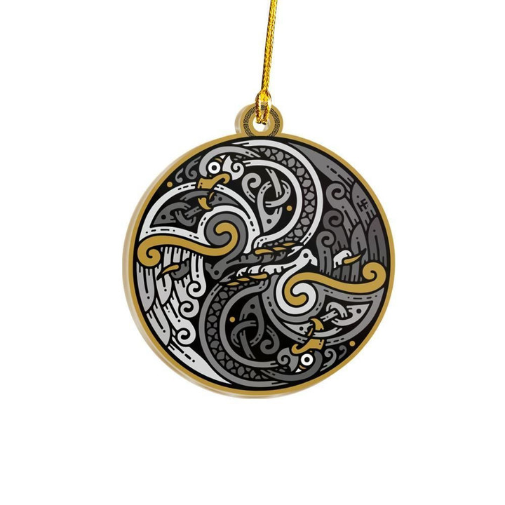 Celtic Bird Ornament