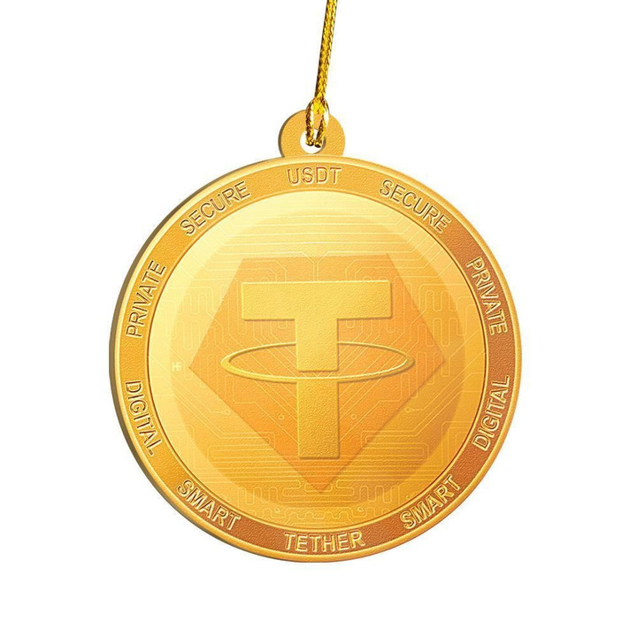 Tether Cryptocurrency Ornament