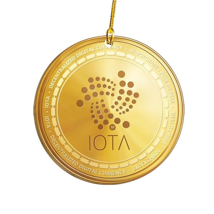 IOTA Cryptocurrency Ornament