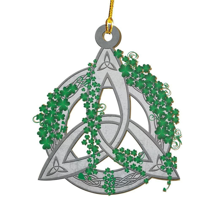 The Trinity Knot Shamrock Irish Culture Ornament