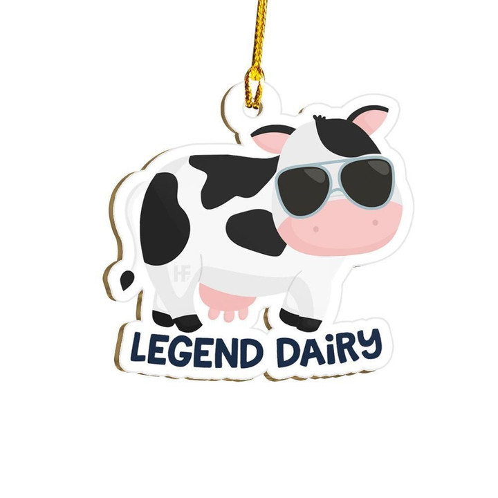 Legend Dairy Cow Ornament